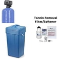thumbnail image 1 of AFWFilters TN-1054-56SXT-14 Square AFW Built 1.5 cu ft Digital Tannin Filter On Demand Water Softener with Fleck 5600SXT (14" Brine Tank, Blue), 1 of 1