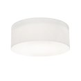 thumbnail image 1 of ANF1214MB-LW AFX Anton - 2 Light Flush Mount In Modern Style-4.75 Inches Tall and 12.25 Inches Wide-Linen White Finish, 1 of 1