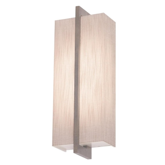 AFX Apex 14-inch LED Wall Sconce Brown, Weathered Grey