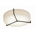 thumbnail image 1 of AFX - Apex - 21.25 Inch 42W 1 LED Flush Mount-Espresso Finish-Jute Shade Color, 1 of 2