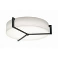 thumbnail image 1 of APF2432L5AJUDES-LW AFX Apex - Drum Flush Mount In Modern Style-6 Inches Tall and 27.15 Inches Wide-Espresso Finish-Linen White Shade Color-LED Lamping, 1 of 5
