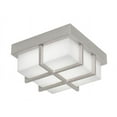 thumbnail image 1 of AUGW0808LAJMVNP AFX August - 9W 1 LED Outdoor Flush Mount-3.75 Inches Tall and 8.11 Inches Wide-Painted Nickel Finish, 1 of 3