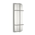 thumbnail image 1 of AFX  August LED Outdoor Sconce Painted Nickel, White - 20", 1 of 3