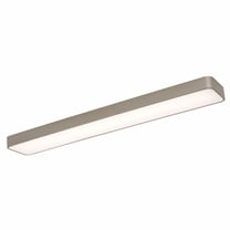 BAYL4608LAJUDSN AFX Bailey - 86W 2 LED Flush Mount In Contemporary Style-2.5 Inches Tall and 8 Inches Wide-Satin Nickel Finish