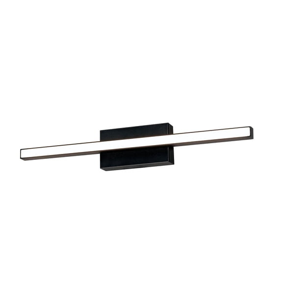 AFX Barlow 1-light LED Vanity Black Black N/A