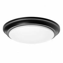 AFX  Baron 12'' LED Flush Mount Black - 14"
