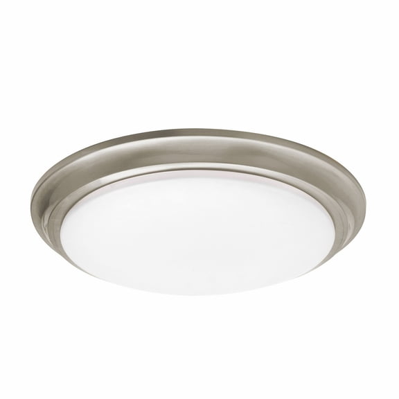 BRNF12LAJD1SN AFX Baron - 17W 1 LED Flush Mount In Contemporary Style-1.7 Inches Tall and 12 Inches Wide-Satin Nickel Finish
