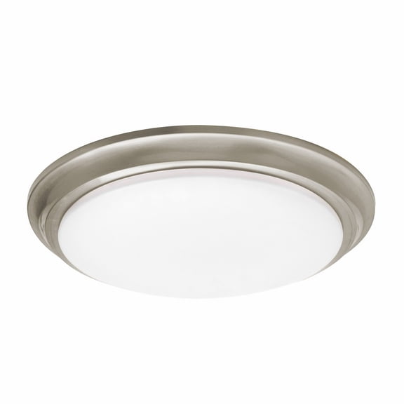 BRNF14LAJD1SN AFX Baron - 26W 1 LED Flush Mount In Contemporary Style-1.8 Inches Tall and 14 Inches Wide-Satin Nickel Finish