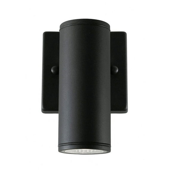 AFX Beverly Outdoor LED Wall Sconce 6.25-Inch - Black