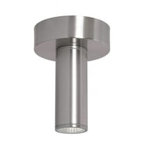BVYW0608LAJUDSN AFX Beverly - 9W 1 LED Outdoor Flush Mount In Contemporary Style-8 Inches Tall and 5.91 Inches Wide-Satin Nickel Finish