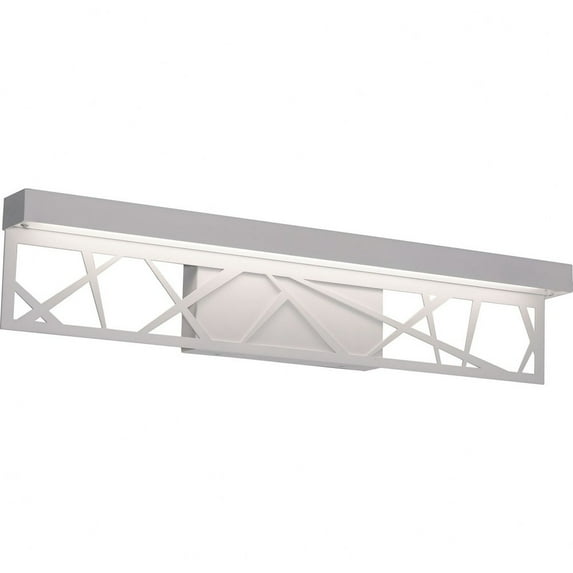 BONV240520L30ENWH AFX Boon - 24 Inch 27W 1 LED Bath Vanity-White Finish