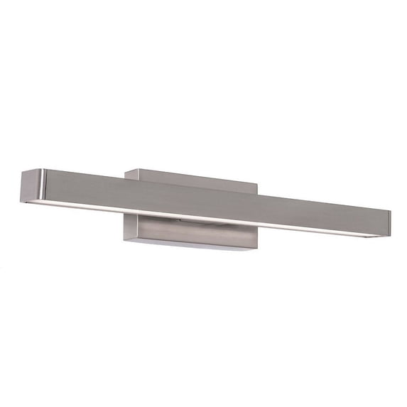 AFX Brock LED Vanity Light Satin Nickel - 18"