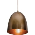 thumbnail image 1 of AFX - Brooklyn - 9.5 Inch One Light Pendant-Antique Brass Finish    -Traditional, 1 of 7