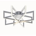 thumbnail image 1 of AFX - Cass - 38W 1 LED Flush Mount In Modern Style-17 Inches Wide-Satin Nickel, 1 of 3