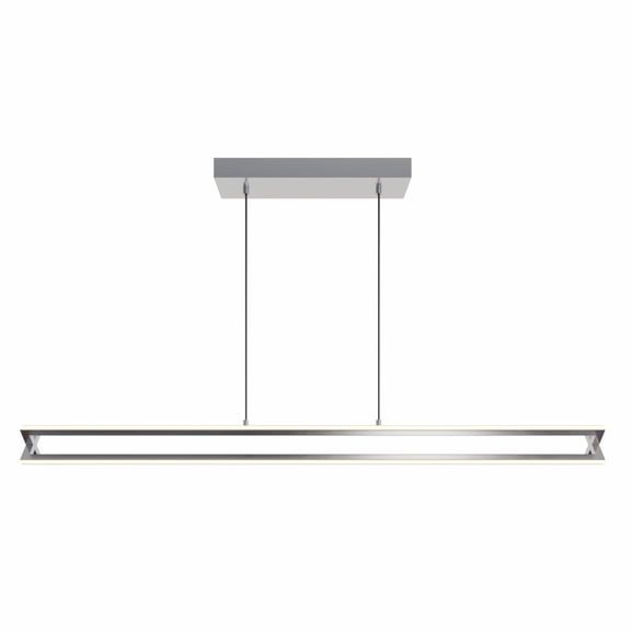 AFX Cass Linear Pendant LED 120V Satin Nickel Satin Nickel