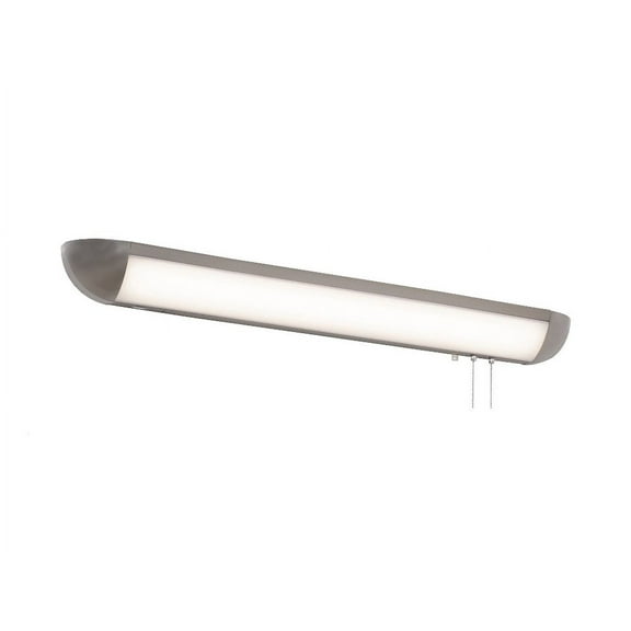CLMB48LAJENSN AFX Clairemont - 68W 2 LED Overbed Flush Mount-4 Inches Tall and 48 Inches Wide-Satin Nickel Finish