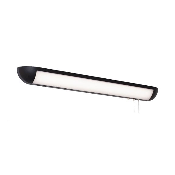 CLMB48LAJENBK AFX Clairemont - 68W 2 LED Overbed Flush Mount-4 Inches Tall and 48 Inches Wide-Black Finish