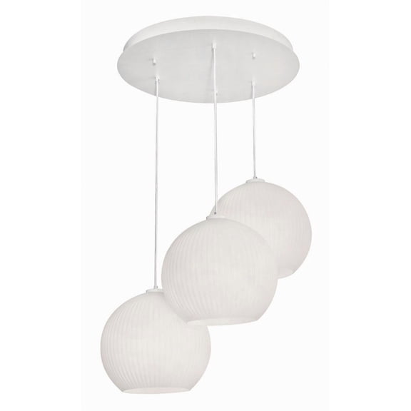 AFX - Cleo 3- Light Pendant In Contemporary-Modern-Transitional Style 13.75