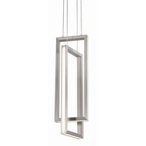 COLP06L30D1SN AFX Cole - 2 Light Pendant-Satin Nickel Finish