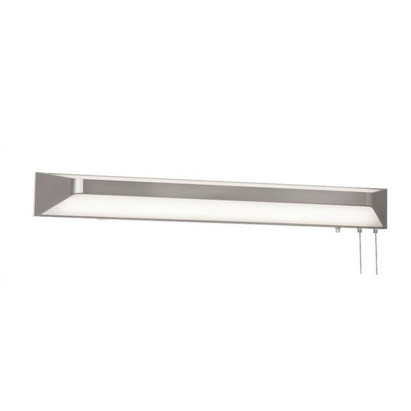 CRYB36LAJENSN AFX Cory - 58W 2 LED Overbed Flush Mount-4.25 Inches Tall and 36 Inches Wide-Satin Nickel Finish