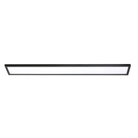 AFX  Delgado LED Linear Flush Mount Black, Frosted - 48-Inch, 120V