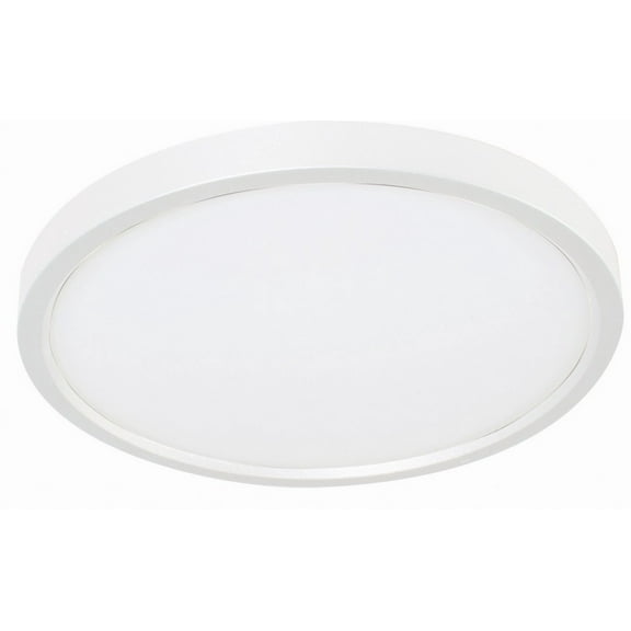 AFX - Edge 1- Light Ceiling Flush Mount in Contemporary-Modern-Transitional