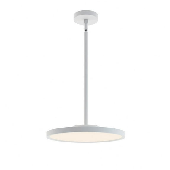 AFX Edge Round Pendant - 25W 2500 LM 120V White