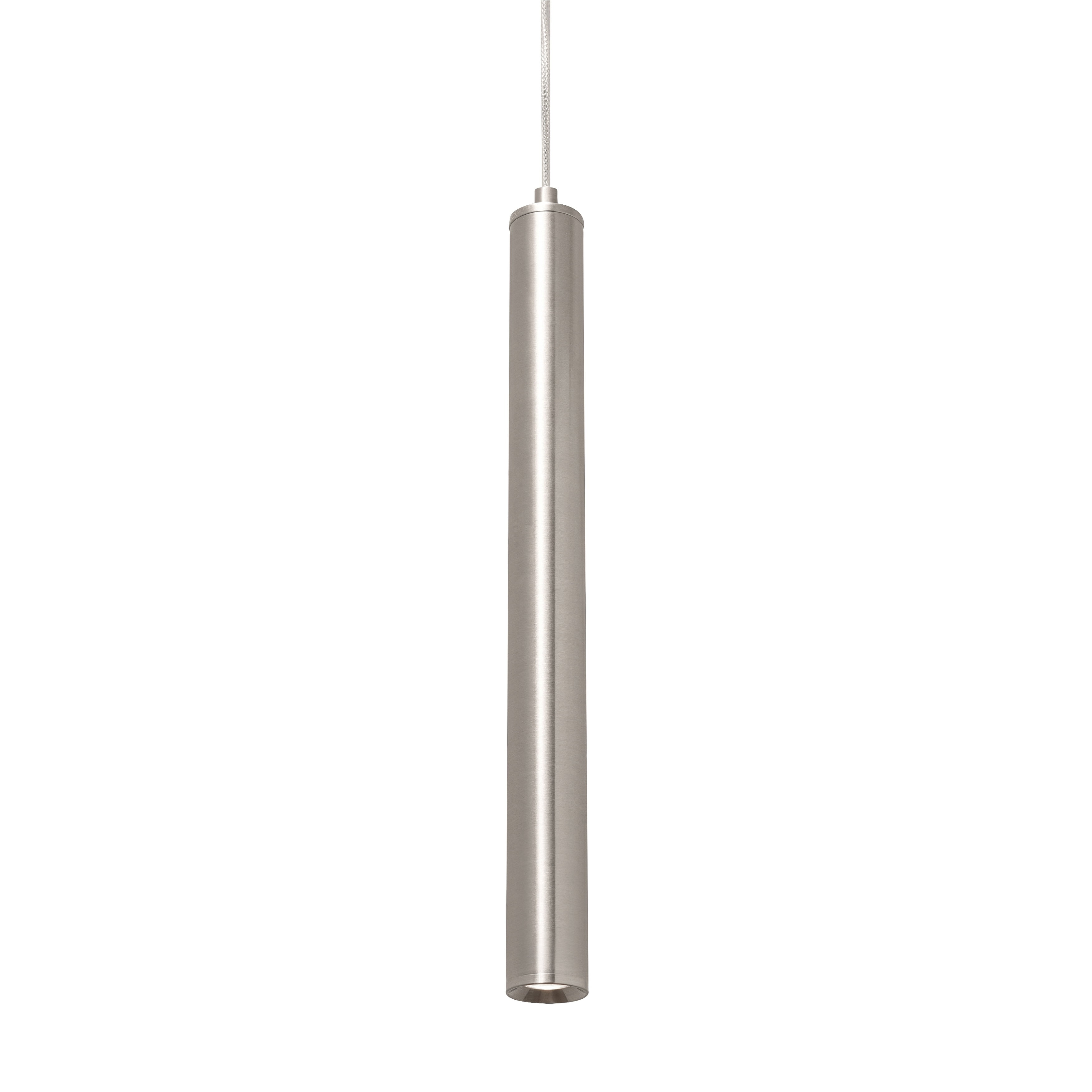 Eli 16" Satin Nickel LED Mini Pendant Light