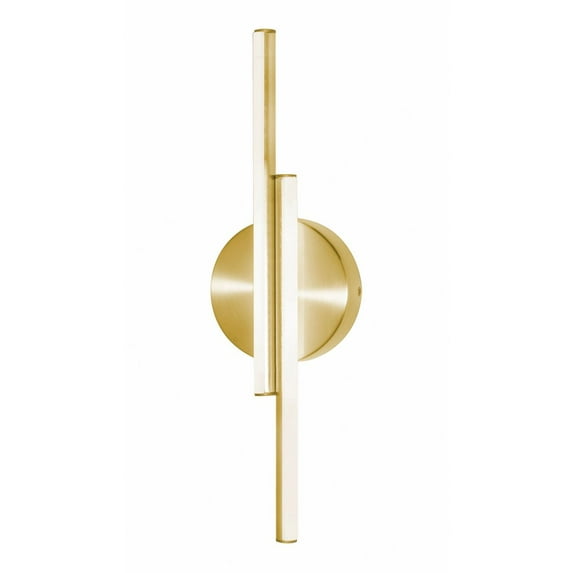 AFX Ella 17'' LED Wall Sconce Satin Brass