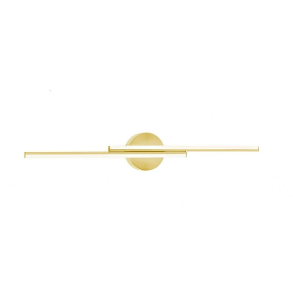 ELAV3004L30D1SB AFX Ella - 25W 2 LED Bath Vanity In Modern Style-4.68 Inches Tall and 30 Inches Wide-Satin Brass Finish