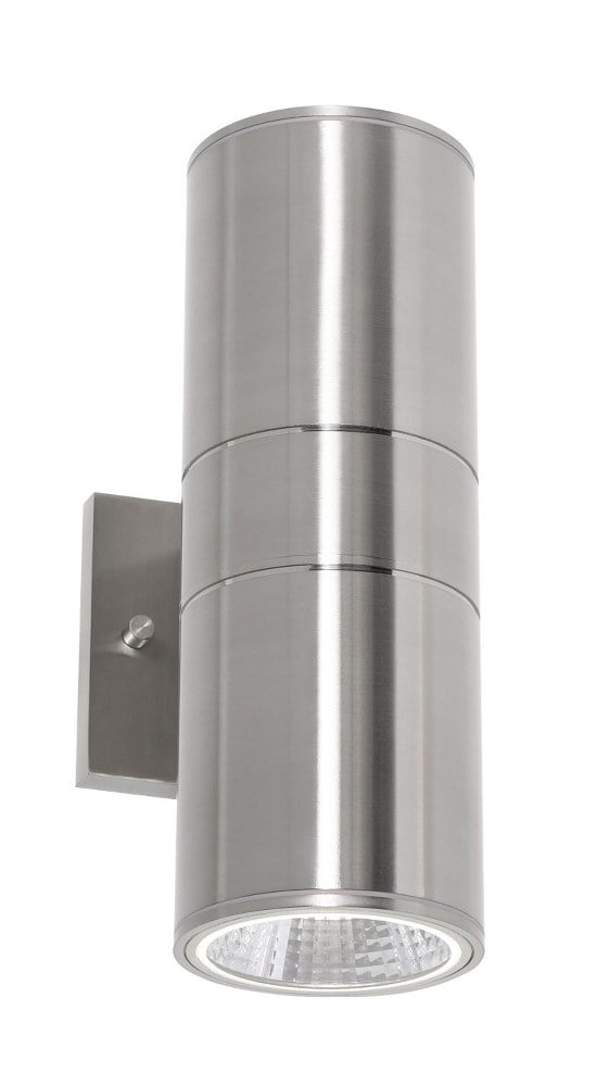 AFX  Everly Outdoor LED Wall Sconce - Adjustable CCT 12" Height - Satin Nickel