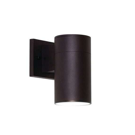 AFX Everly Outdoor LED Wall Sconce - Adjustable CCT 8" Height - Black