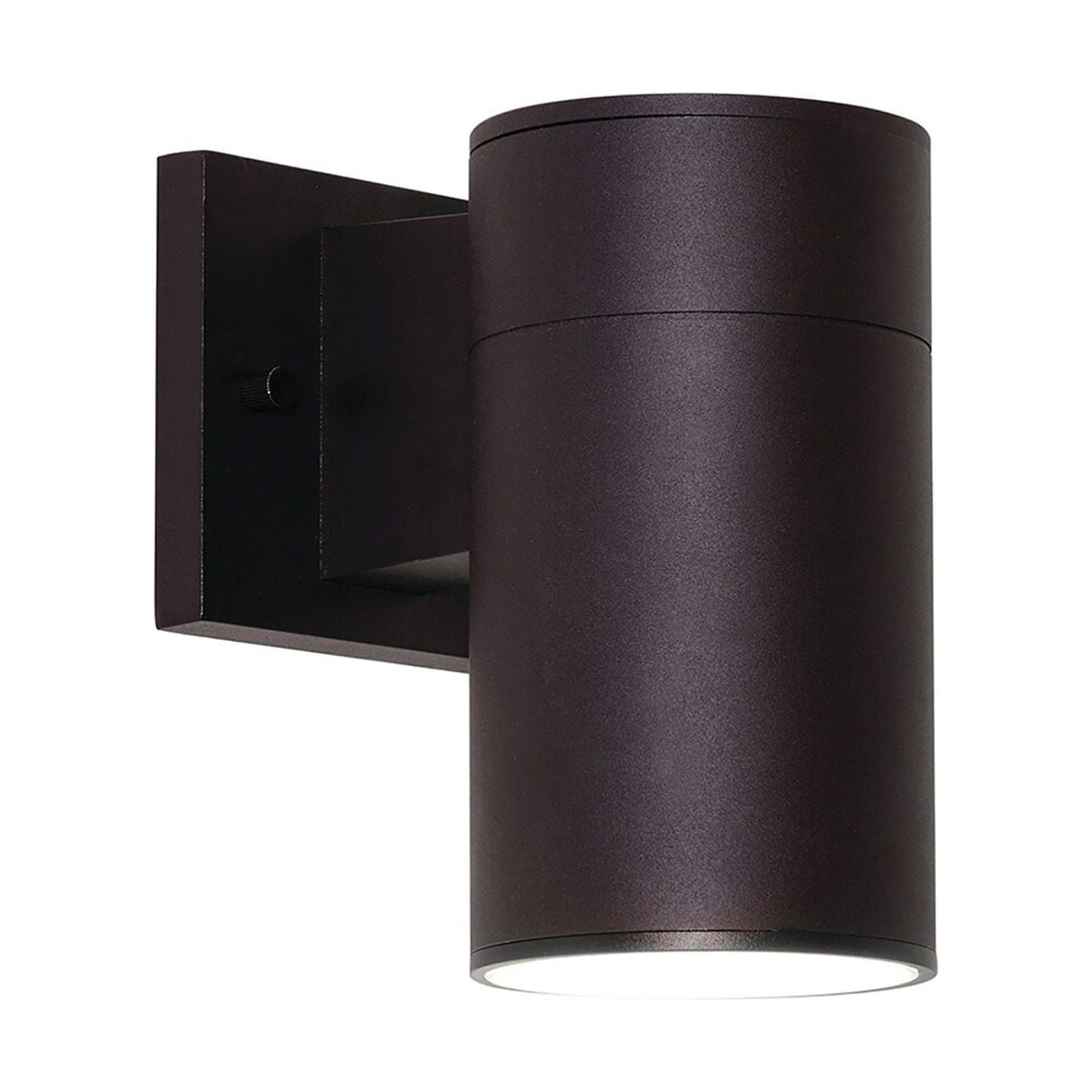 Everly Black Aluminum Dimmable Outdoor LED Wall Sconce