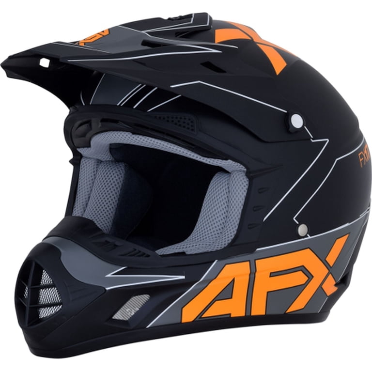 AFX FX-17 Aced MX Offroad Helmet Matte Black/Orange XXL - Walmart.com AFX FX-17 Aced MX Offroad Helmet Matte Black/Orange XXL - Walmart.com