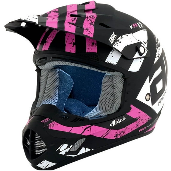 AFX FX-17 Attack MX Offroad Helmet Matte Fuchsia XXL