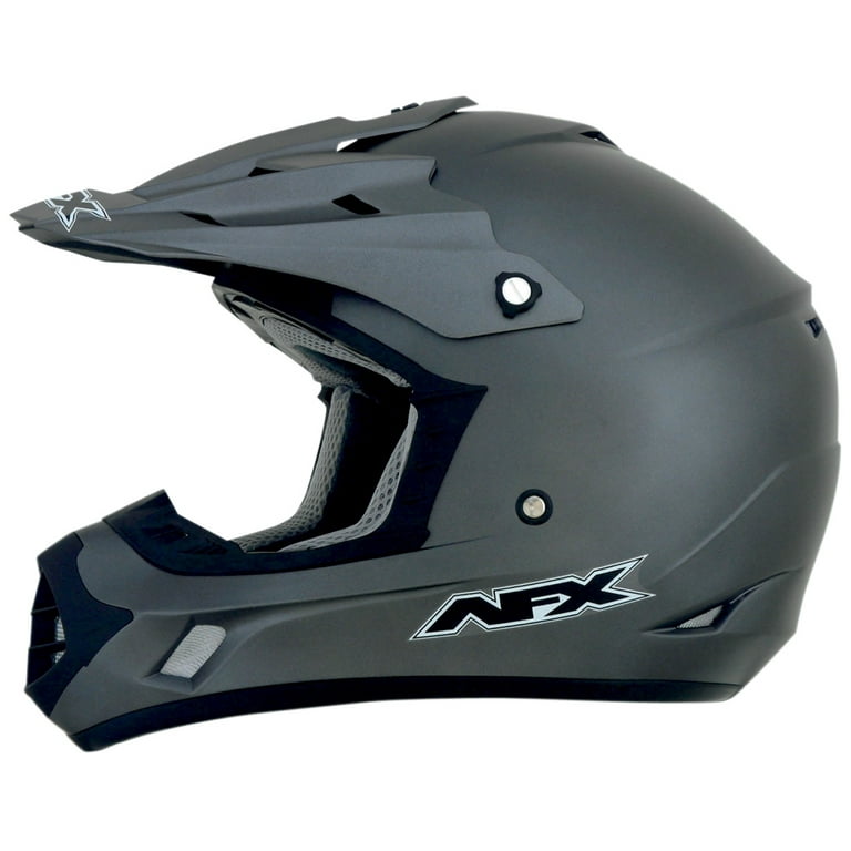 AFX FX-17 Solid MX Offroad Helmet Frost Gray XS