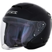 AFX FX-60 Super Cruise Solid Motorcycle Helmet Black MD