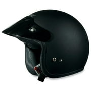 AFX FX-75 Solid Helmet (Medium, Flat Black)