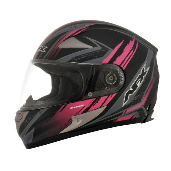 AFX FX-90 2016 Matte Rush Motorcycle Helmet Fuchsia/Pink/Black XXL