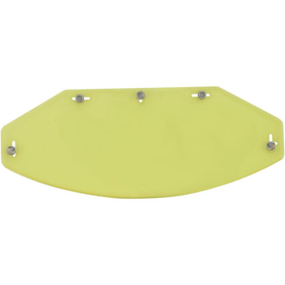 AFX Flat Five-Snap Visor Yellow   0131-0074