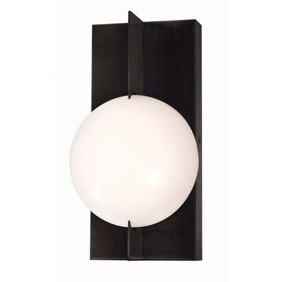 GATS0610L30D1BK AFX Gates - 7W 1 LED Wall Sconce In Contemporary Style-10 Inches Tall and 5.5 Inches Wide-Black Finish