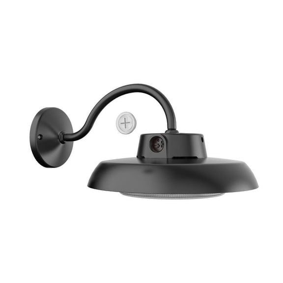AFX Gilbert LED Outdoor Sconce Black - 10"