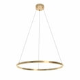 thumbnail image 1 of AFX Glo 36" LED Pendant Light - 3000K - 35.57"Dia x 1.42"H Satin Brass Satin Brass, 1 of 2