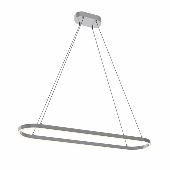 AFX  Glo 48'' LED Linear Pendant Satin Nickel Satin Nickel