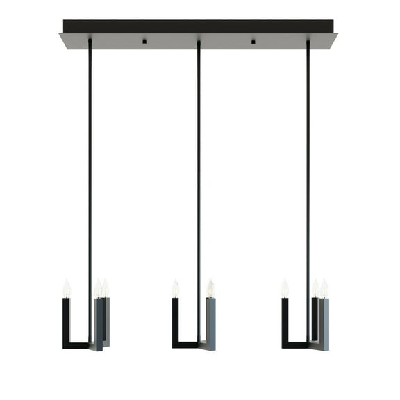 AFX  Grace 3 Light Mini-Pendant - Candelabra Base