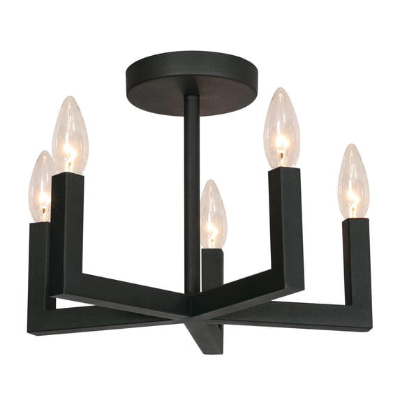 AFX Grace 5 Light Semi-Flush