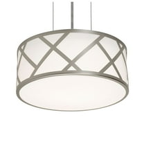 AFX  Haven 13'' Pendant - Satin Nickel Finish