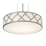 AFX Haven 17'' Pendant - Satin Nickel Finish