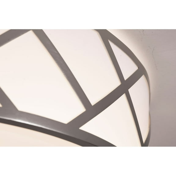 AFX - Haven - 21 Inch 160W 4 LED Flush Mount-Satin Nickel Finish