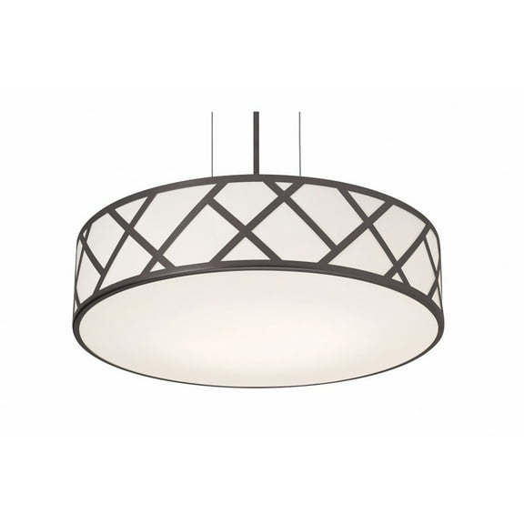 AFX  Haven 21'' Medium Base Pendant - Black Finish